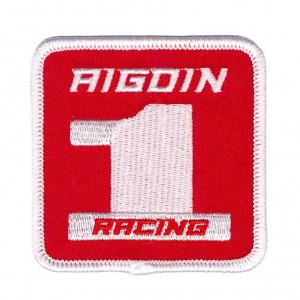 Custom embroidered number patches