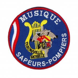 Embroidered community badge