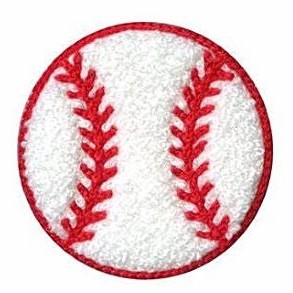 Embroidered sports chenille patches factory